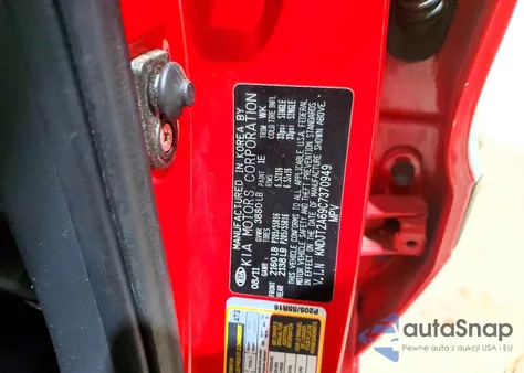 2012 Kia Soul + z USA, uszkodzony, nr VIN KNDJT2A69C7370949